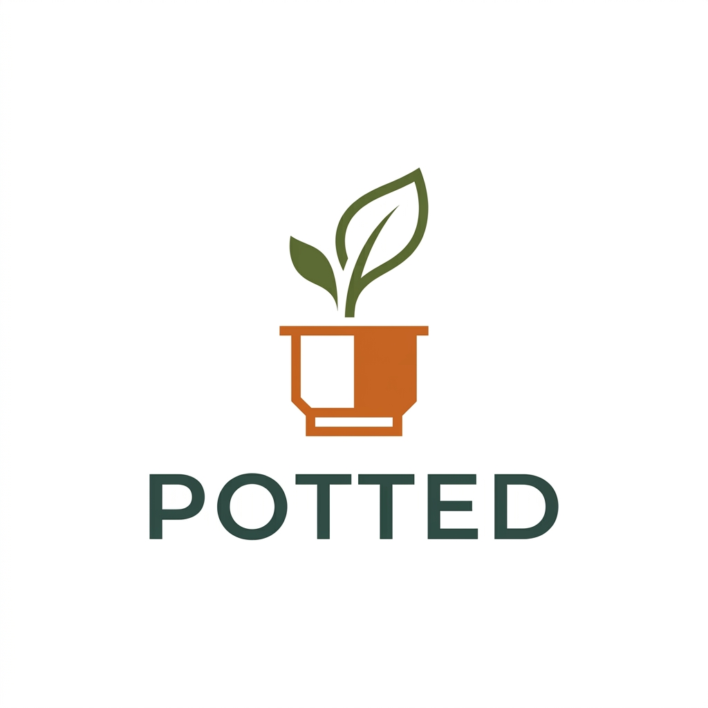 Potted.com Brand Identity